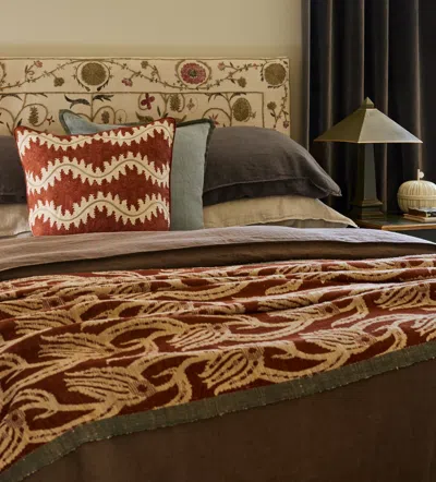 Oka Muhibbi Throw - Earthy Red