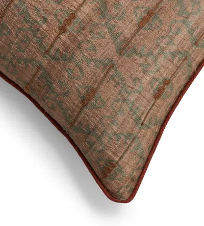 Oka Namuna Cushion Cover - Earthy Red