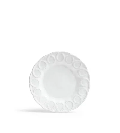 Oka Nephele Side Plates - Set Of Four - White