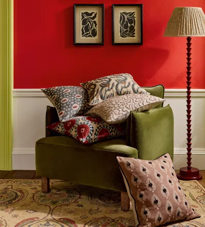 Oka Ocellus Cushion Cover - Bronze