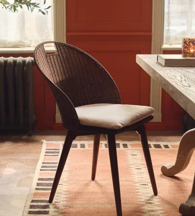 Oka Panela Rattan Dining Chair - Chestnut