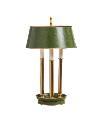 Oka Piquet Table Lamp - Moss In Green