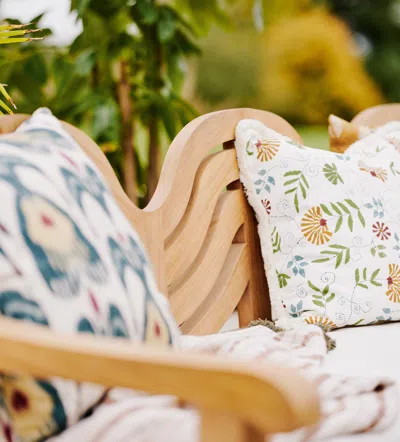 Oka Pushpa Outdoor Cushion - Multi