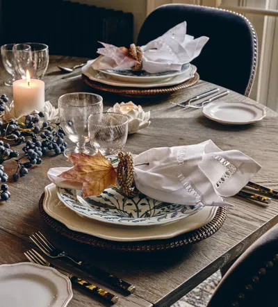 Oka Rattan Underplate - Brown