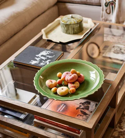 Oka Shanbei Plate - Green