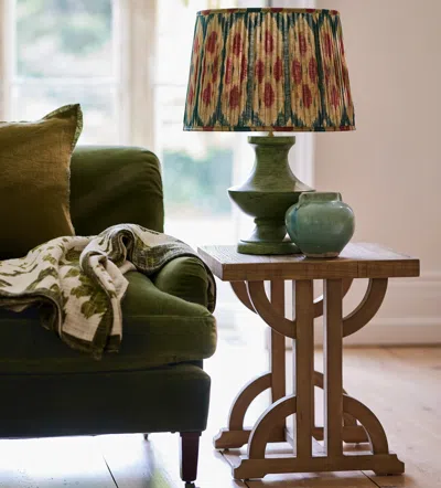 Oka Tempus Side Table - Natural Recycled Elm