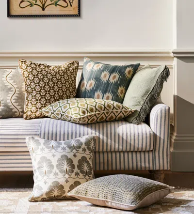 Oka Tigre Cushion Cover - Lichen