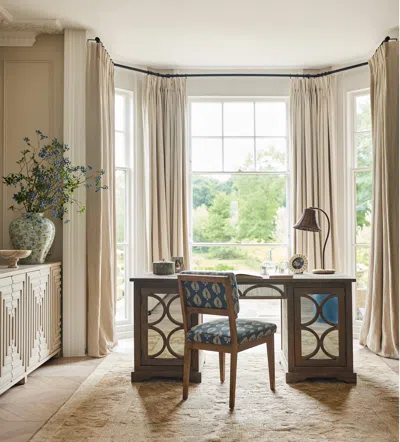 Oka Vincent Ocellus Dining Chair - Petrol