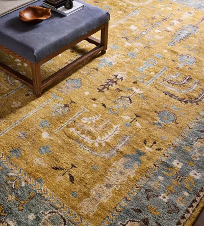 Oka Zahra Rug 305x274cm - Ochre