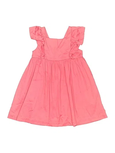 Pre-owned Okaidi Kids' Dress In Pink