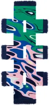 Okej Green & Pink Small Rowdy Rug In Oil