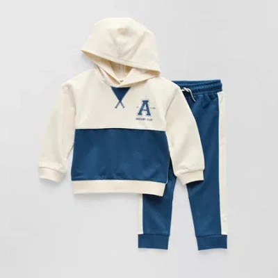 Okie Dokie Active Toddler & Little Boys 2-pc. Pant Set In Blue