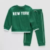 Okie Dokie Active Toddler & Little Boys 2-pc. Pant Set In Green