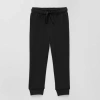 Okie Dokie Active Toddler & Little Boys Moisture Wicking Cuffed Regular Fit Jogger Pant In Black