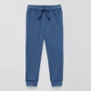 Okie Dokie Active Toddler & Little Boys Moisture Wicking Cuffed Regular Fit Jogger Pant In Blue