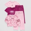Okie Dokie Active Toddler & Little Girls 5-pc. Pant Set In Pink