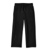 Okie Dokie Active Toddler & Little Girls Wide Leg Regular Fit Pull-on Pant In Black