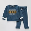 Okie Dokie Baby Boys 2-pc. Pant Set In Blue