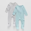 Okie Dokie Baby Boys 2-pc. Sleep And Play In Blue