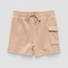 Okie Dokie Baby Boys Cargo Short In Sand