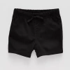 Okie Dokie Baby Boys Pull-on Short In Black