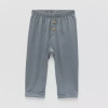 Okie Dokie Baby Boys Tapered Regular Fit Pull-on Pant In Gray