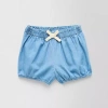 Okie Dokie Baby Girls Bubble Short In Blue