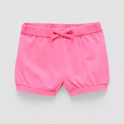 Okie Dokie Baby Girls Bubble Short In Pink