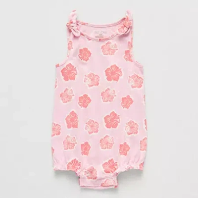 Okie Dokie Baby Girls Romper In Multi