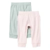 Okie Dokie Baby Girls Tapered Regular Fit Jogger Pant In Pink