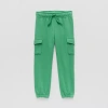 Okie Dokie Cargo Toddler & Little Boys Cuffed Regular Fit French Terry Jogger Pant In Green