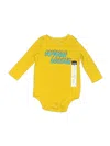 Okie Dokie Long Sleeve Onesie In Multi