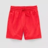 Okie Dokie Mesh Active Toddler & Little Boys Pull-on Short In Red