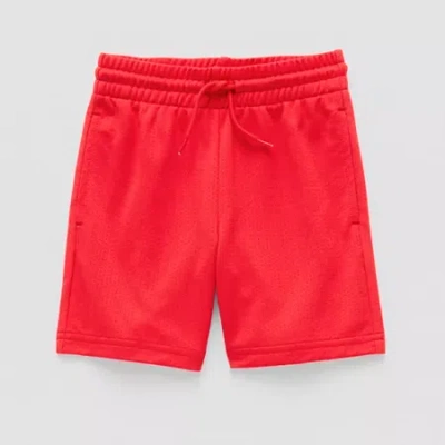 Okie Dokie Mesh Active Toddler & Little Boys Pull-on Short In Red