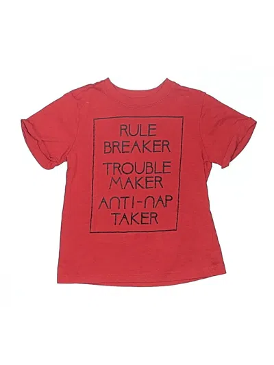 Pre-owned Okie Dokie Kids' Short Sleeve T-shirt In Red