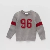 Okie Dokie Toddler & Little Boys Crew Neck Long Sleeve Pullover Sweater In Gray