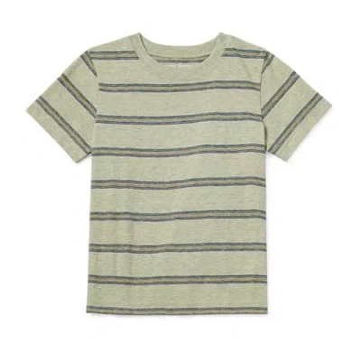 Okie Dokie Toddler & Little Boys Crew Neck Short Sleeve T-shirt In Green