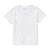 Okie Dokie Toddler & Little Boys Crew Neck Short Sleeve T-shirt In White