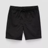 Okie Dokie Toddler & Little Boys Pull-on Short In Black