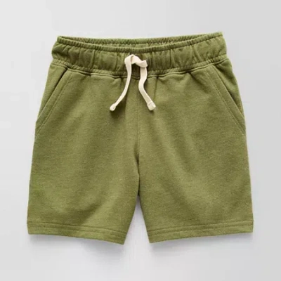 Okie Dokie Toddler & Little Boys Pull-on Short In Green