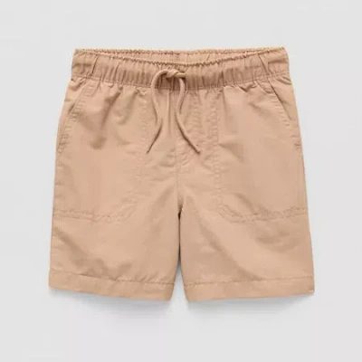 Okie Dokie Toddler & Little Boys Pull-on Short In Sand