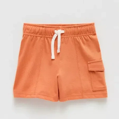 Okie Dokie Toddler & Little Boys Pull-on Short In Orange