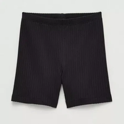 Okie Dokie Toddler & Little Girls Mid Rise Bike Short In Black