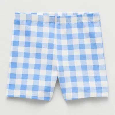 Okie Dokie Toddler & Little Girls Mid Rise Bike Short In Blue