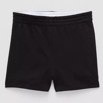 Okie Dokie Toddler & Little Girls Pull-on Short In Black