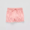Okie Dokie Toddler & Little Girls Pull-on Short In Pink