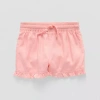 Okie Dokie Toddler & Little Girls Pull-on Short In Pink