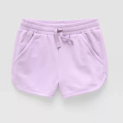 Okie Dokie Toddler & Little Girls Pull-on Short In Purple