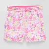 Okie Dokie Toddler & Little Girls Pull-on Short In White