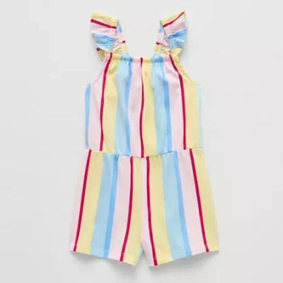 Okie Dokie Babies' Toddler & Little Girls Romper In Multi